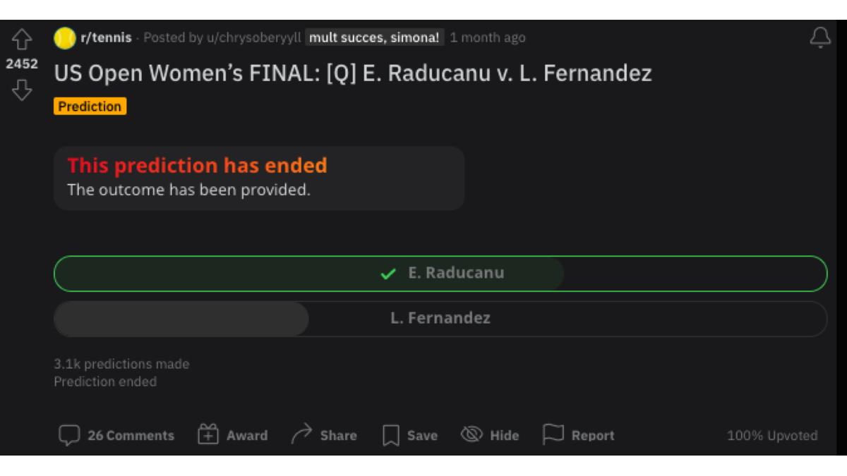 Resolved tennis
